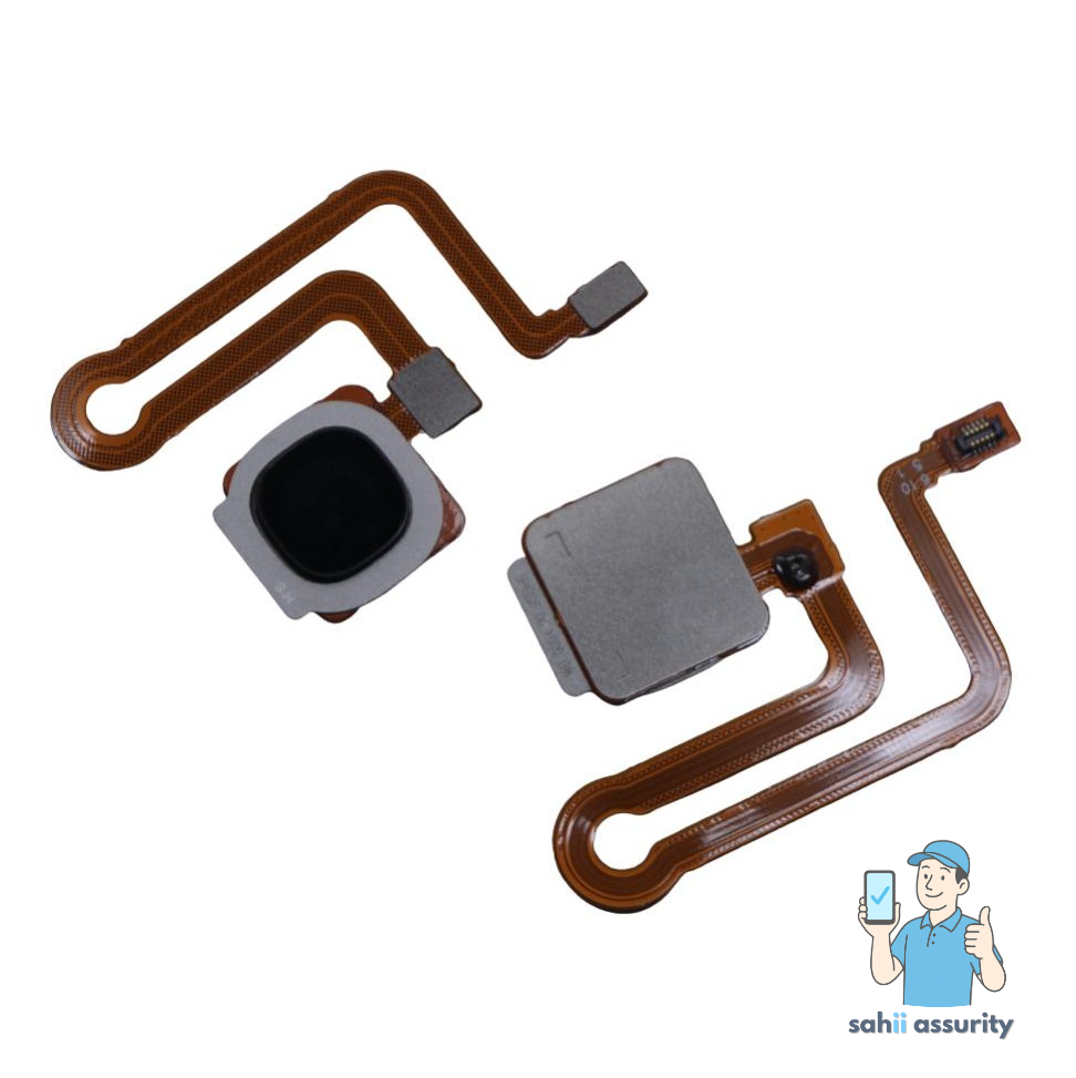 Fingerprint Sensor with Flex Cable for Vivo Y15 2019 Black